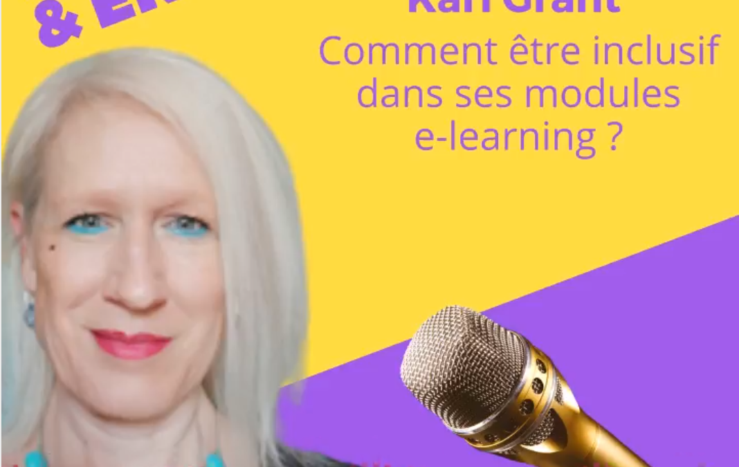 Podcast Learn & Enjoy : comment le graphisme vous aide à être inclusif dans vos modules e-learning.