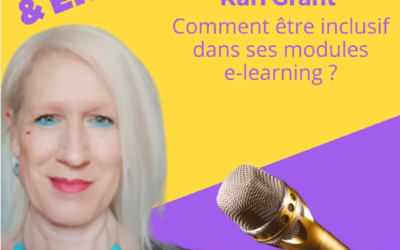 Podcast Learn & Enjoy : comment le graphisme vous aide à être inclusif dans vos modules e-learning.