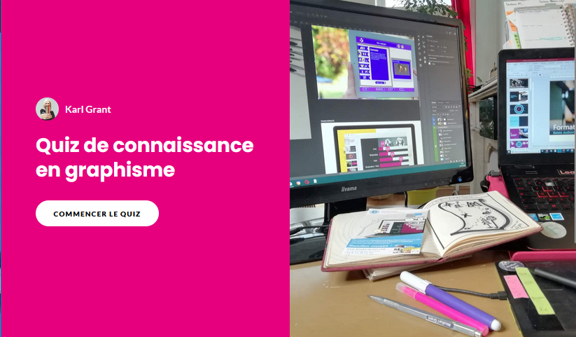 Quiz de connaissance en Graphisme