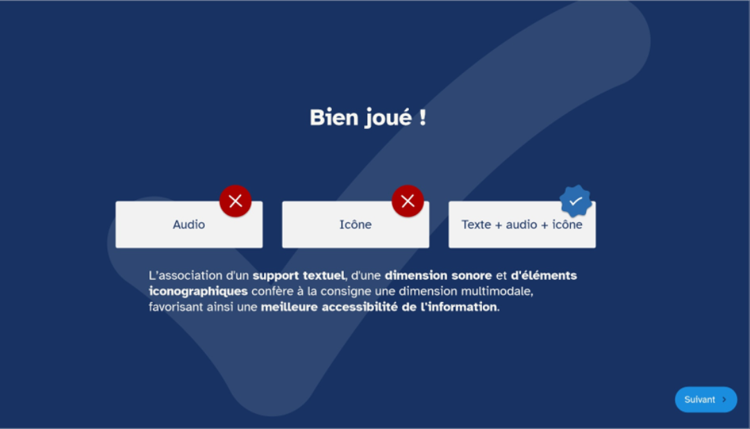 17 module quiz avec illustration